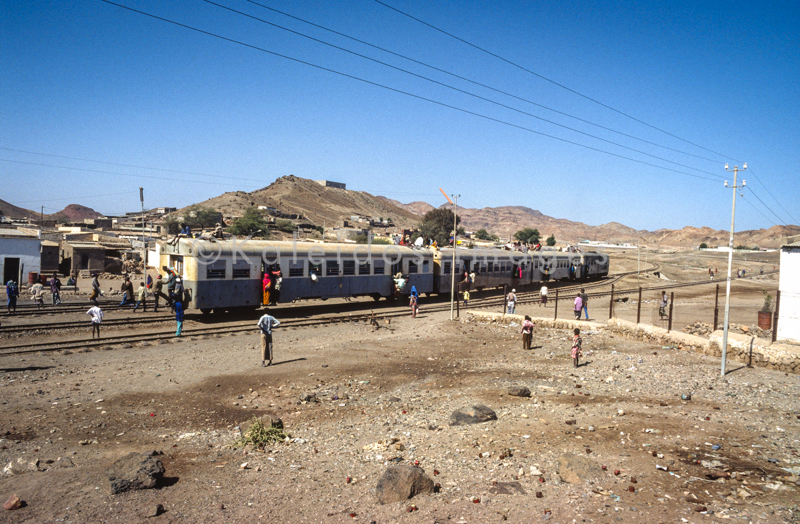 Afrique;Chemin de fer;Djibouti;Gare;Gares;Gens;Kaleidos;Kaleidos images;Personnes;Tarek Charara;Train;Trains
