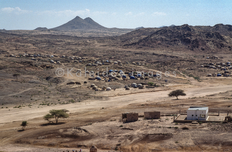 Africa;Camps;Djibouti;Kaleidos;Kaleidos images;Landscapes;Tarek Charara;Tents;Refugee camps