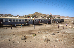 Afrique;Chemin-de-fer;Djibouti;Gare;Gares;Gens;Kaleidos;Kaleidos-images;Personnes;Tarek-Charara;Train;Trains