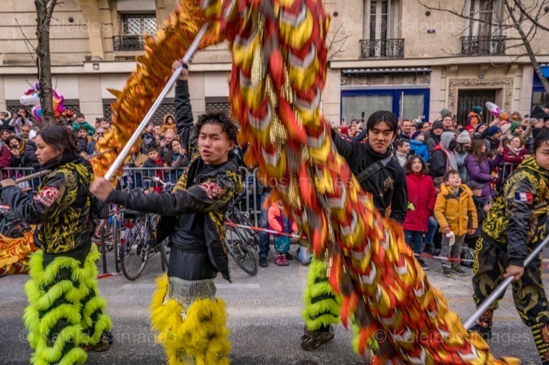 Danse du Dragon, Dragons, Kaleidos, Kaleidos images, La parole à l'image, Nouvel an lunaire;Nouvel an chinois, Paris, Paris XIII, Tarek Charara