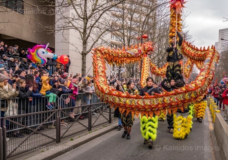 Chinese New Year;Dragons;Kaleidos;Kaleidos images;La parole à l'image;Paris;Paris XIII