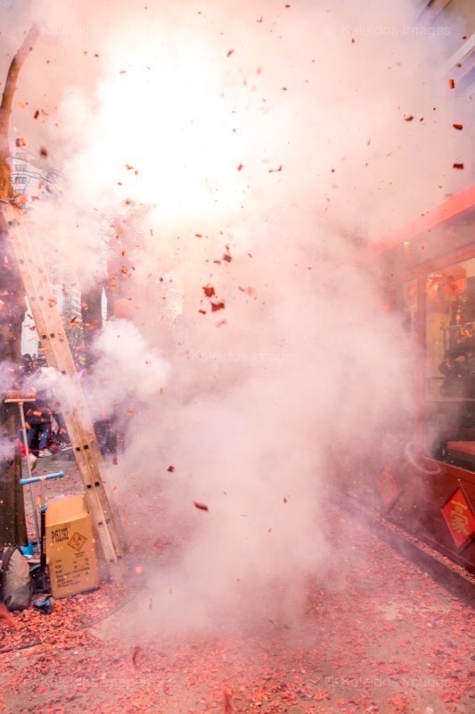 Chinese New Year;Firecrackers;Kaleidos;Kaleidos images;La parole à l'image;Nouvel an chinois;Paris;Paris XIII;Pétards
