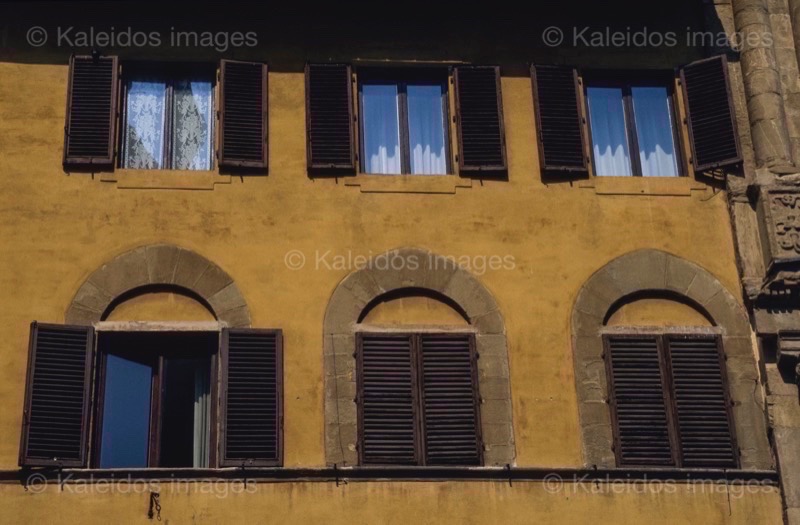 Architecture;Florence;Italie;Kaleidos images;La parole à l'image;Philippe Guery;Toscane;Façades