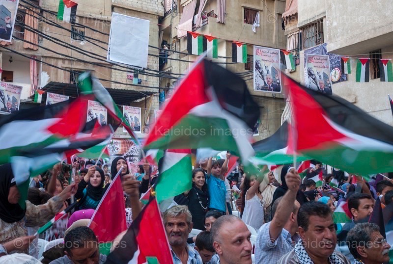 Flags;Kaleidos images;La parole à l'image;Palestinian Refugees;Palestinians;Refugee camps;Shatila;Tarek Charara;UNRWA