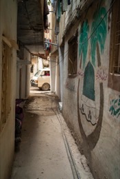 Architecture;Fresco;Frescoes;Fresque-murale;Kaleidos-images;Murals;Refugee-camps;Shatila;Tarek-Charara;UNRWA