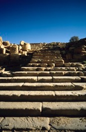 Tarek-Charara;La-parole-à-limage;Kaleidos-images;Steps;Stairs;UNESCO;World-Heritage;History;Nabateans;Petra;Jordan;Great-Temple;Cardo-Decumanus
