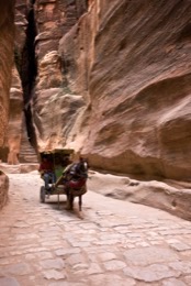 Tarek-Charara;Kaleidos-images;La-parole-Ã -limage;UNESCO;World-Heritage;Siq;Horses;Tourists;History;Nabateans;Petra;Jordan