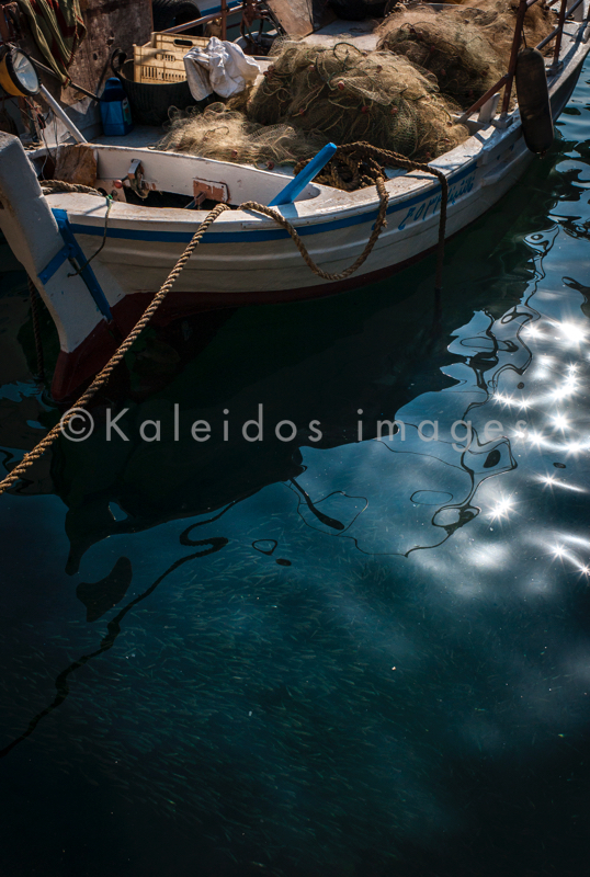 Boats, Fingerlings, Fish, Juvenile fish, Kaleidos, Kaleidos images, Lebanon, Middle East, Near East, Port, Ships, Tarek Charara, Water