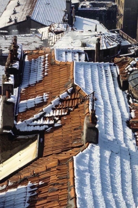 Architecture;Constantinople;La parole à l'image;Philippe Guéry;Roofs;Snow;Winter