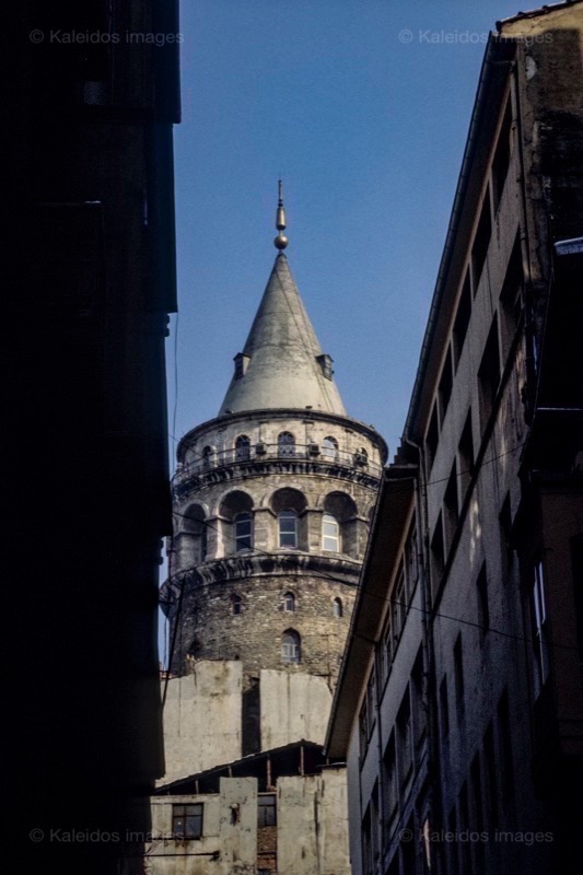 Architecture;Constantinople;Galata Tower;La parole à l'image;Philippe Guéry;Towers