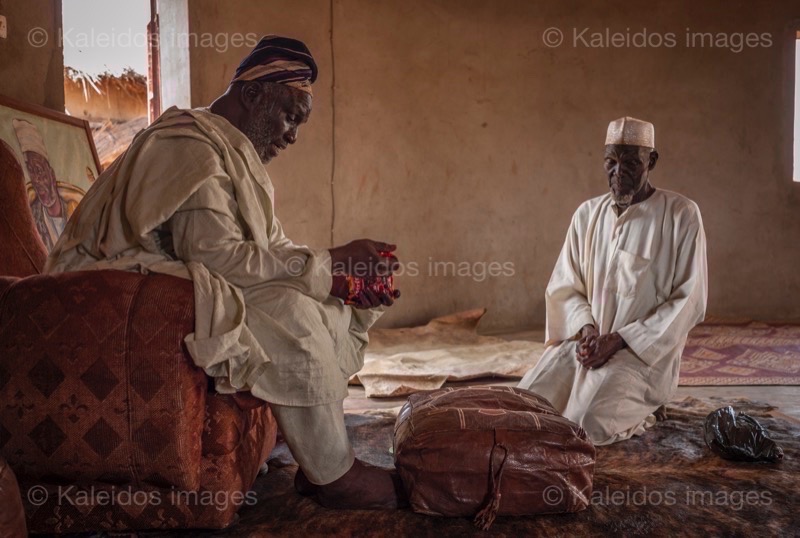 Afrique;Bénin;ChambellainEl Hadj Issifou Kpeitoni Koda VI;Kaleidos;Kaleidos images;La parole à l'image;Palais Royal de Djougou;Palais Royal de Kilir;Rois;Tarek Charara