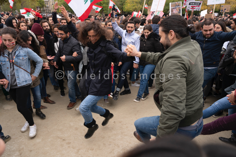 Anti-Corruption;Demonstration;Kaleidos;Kaleidos images;Lebanon;Paris;Secular state;Tarek Charara