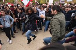 Anti-Corruption;Etat-laïque;Kaleidos;Kaleidos-images;Liban;Manifestation;Paris;Tarek-Charara