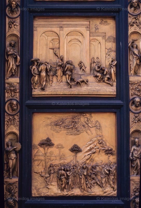 Door to Paradise;Florence;Italie;Italy;Kaleidos;Kaleidos images;La parole à l'image;Lorenzo Ghiberti.;Philippe Guery;Porte du Paradis;Toscane;Tuscany