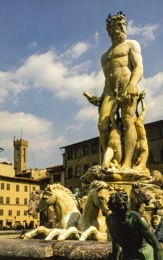 Baccio-Bandinelli;Bartolomeo-Ammannati;Florence;Fontaines;Fountains;Italie;Italy;Kaleidos;Kaleidos-images;La-parole-à-limage;Neptune;Patrimoine-Mondial;Patrimoine-de-lHumanité;Philippe-Guery;Sculptures;Toscane;Tuscany;UNESCO;World-Heritage